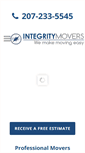 Mobile Screenshot of integritymovers.com